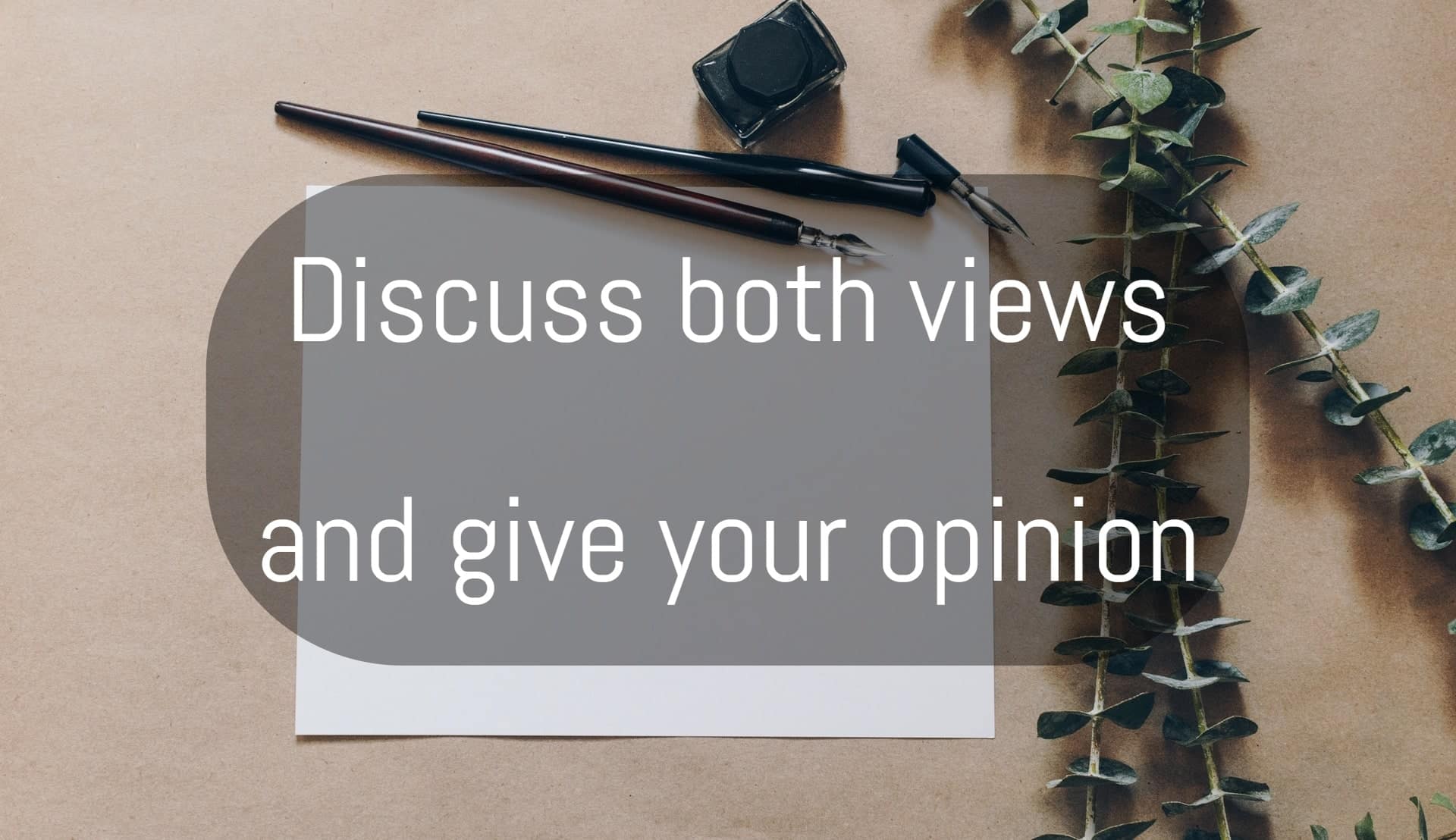 discuss both views essay topics with answers